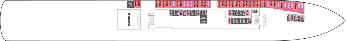 Norwegian Cruise Lines, Norwegian Gem Deck 4.png